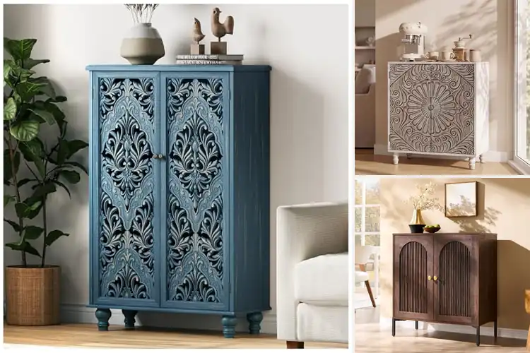 Detailed view of Best Accent Cabinets