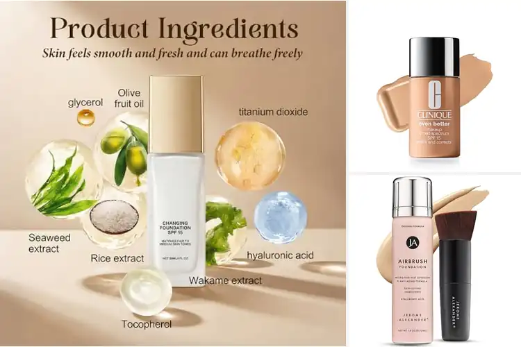 Detailed view of Best All Skin Types Foundations