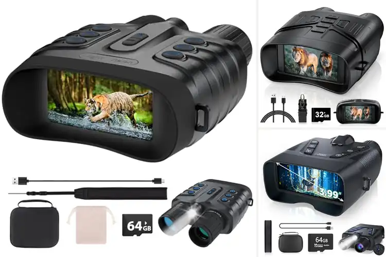 Detailed view of Best All Weather Night Vision Binoculars