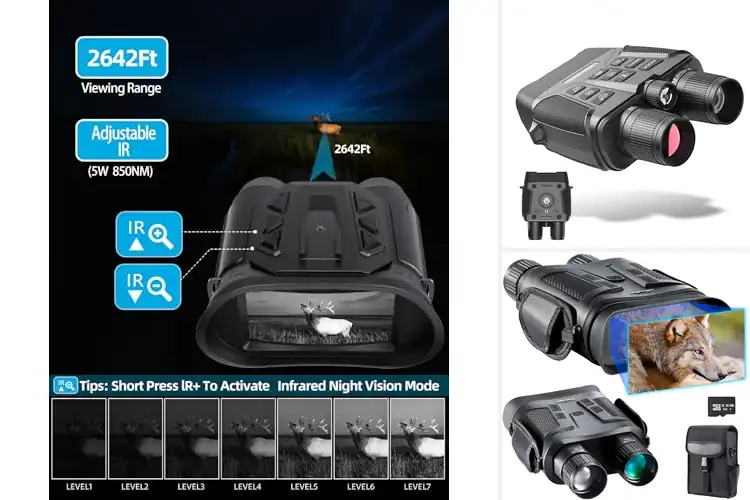 Detailed view of Best Built In Compass Night Vision