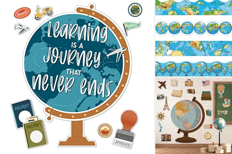 Detailed view of Best Classroom Globe Decor