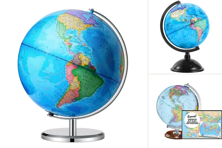 Detailed view of Best Classroom Political Globes
