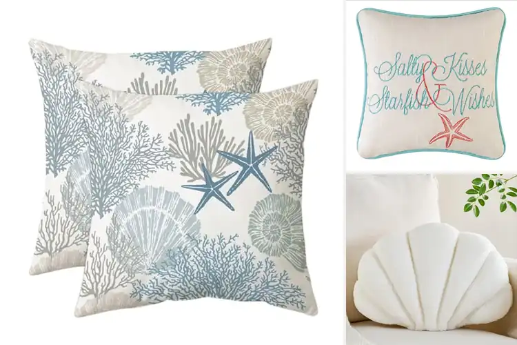 Detailed view of Best Coastal Decor Pillows