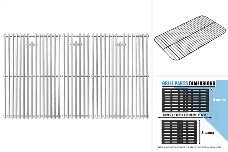 Detailed view of Best Cooking Grid Grates For Gas Grill