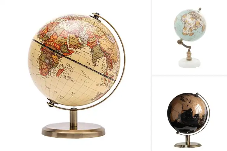 Detailed view of Best Decorative Globe For Desk