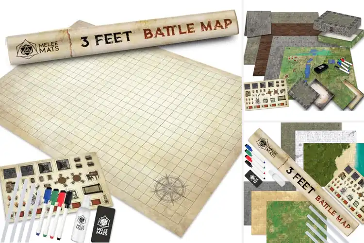 Detailed view of Best Deluxed DnD Battle Mats