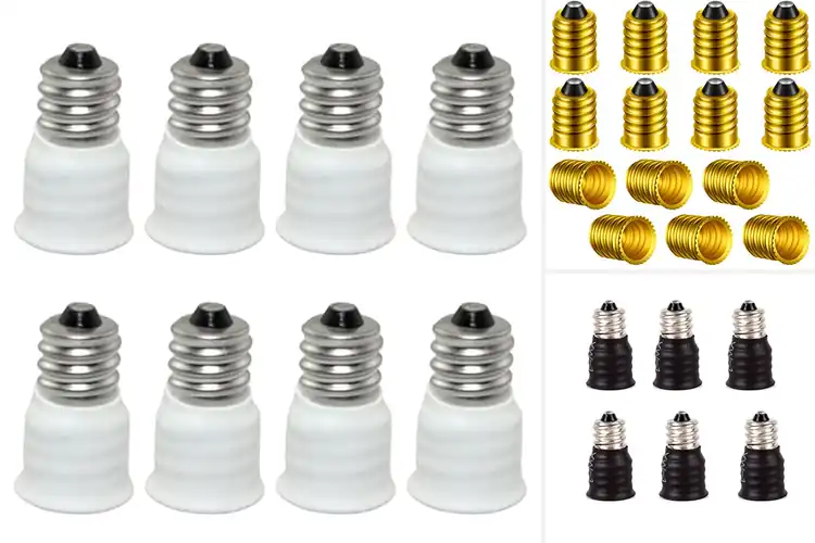 Detailed view of Best E12 E14 Adapter Sets: Upgrade Your Lighting Instantly