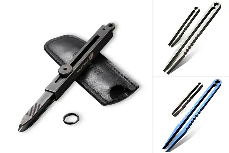 Detailed view of Best EDC Carry Tweezers
