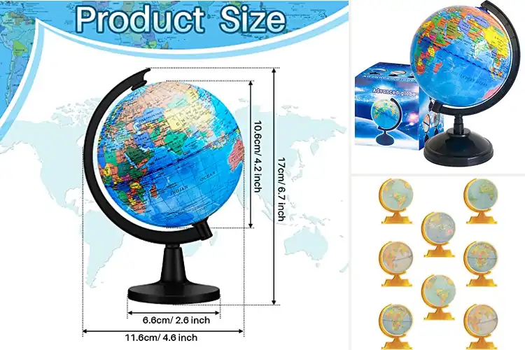 Detailed view of Best Educational Globe Sets: Fun Learning for All