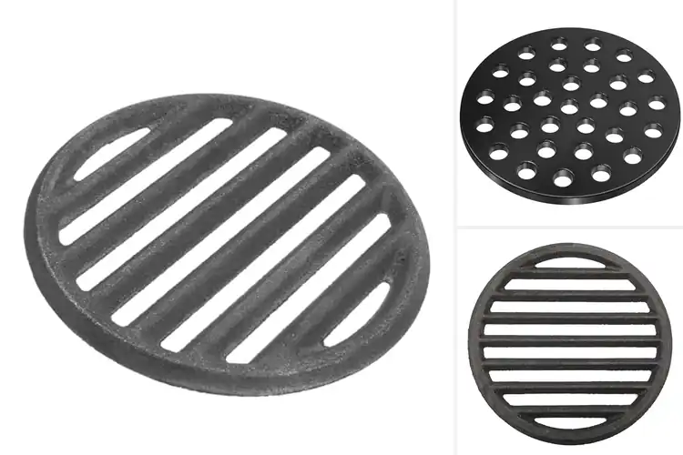 Detailed view of Best Even Heat Cast Iron Grates