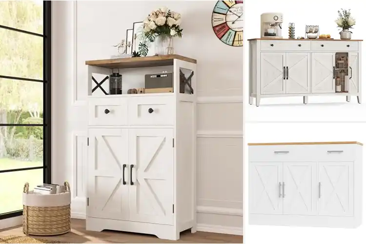 Detailed view of Best Farmhouse Cabinets