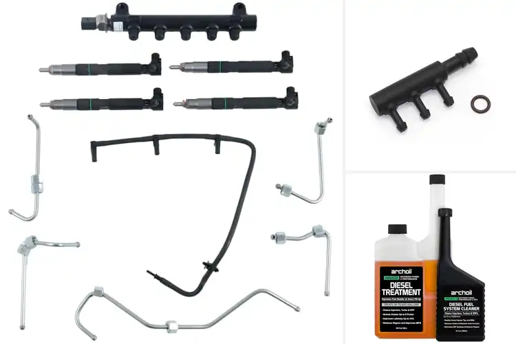 Detailed view of Best Fuel System Components