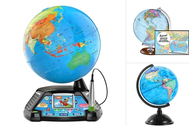 Detailed view of Best Geographic Globes