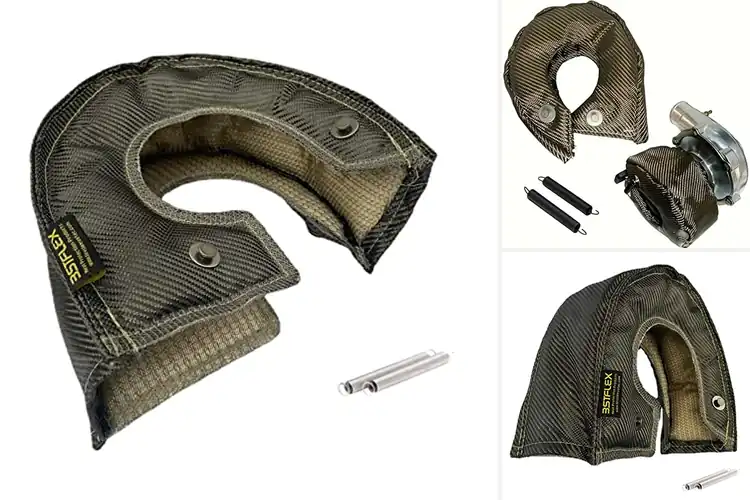 Detailed view of Best Heat Barrier For Surrounding Turbo Components