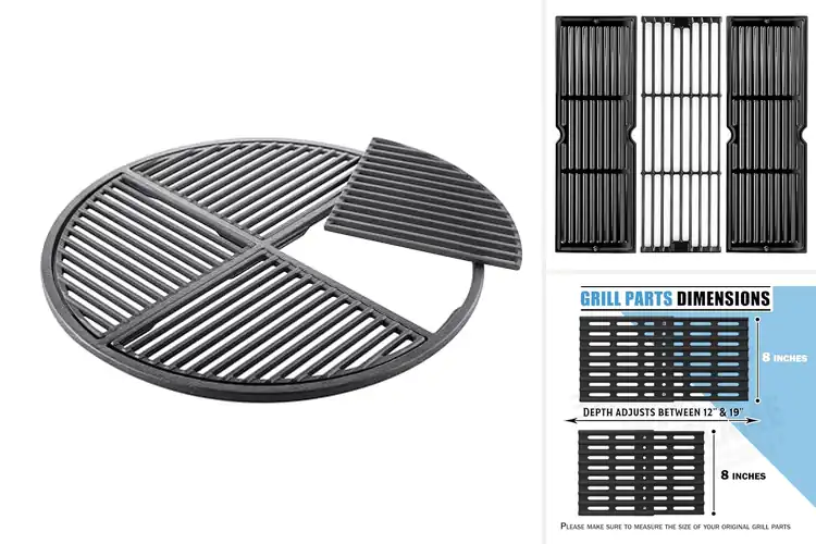 Detailed view of Best Heat Retention Grill Grates