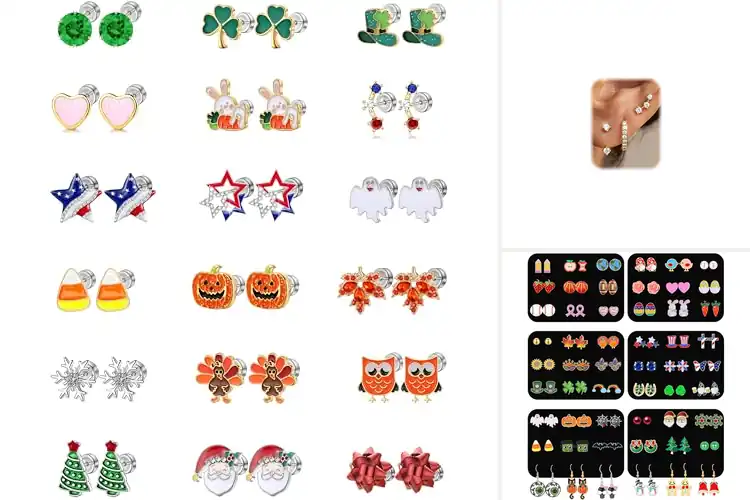 Detailed view of Best Holiday Earrings