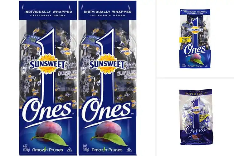Detailed view of Best Individually Wrapped Prunes