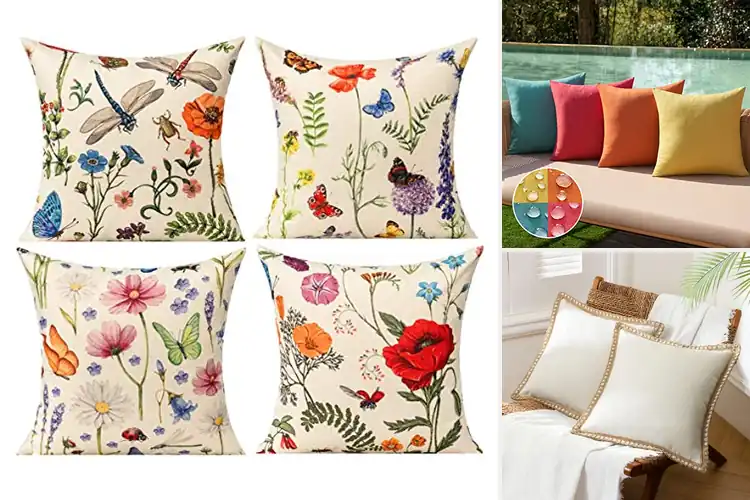 Detailed view of Best Indoor Outdoor Pillow Covers