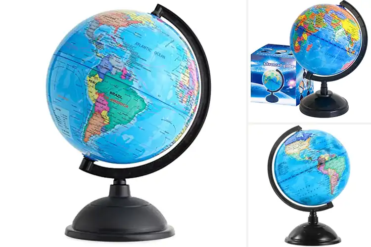 Detailed view of Best Kids Globe With Stand