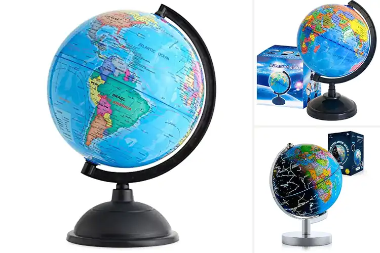 Detailed view of Best Kids’ Learning Globes for Fun and Interactive Geography