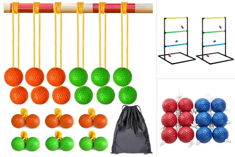 Detailed view of Best Ladder Ball Equipment