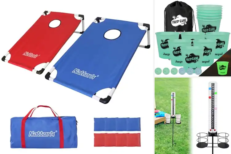 Detailed view of Best Lawn Game Accessories to Boost Your Outdoor Fun