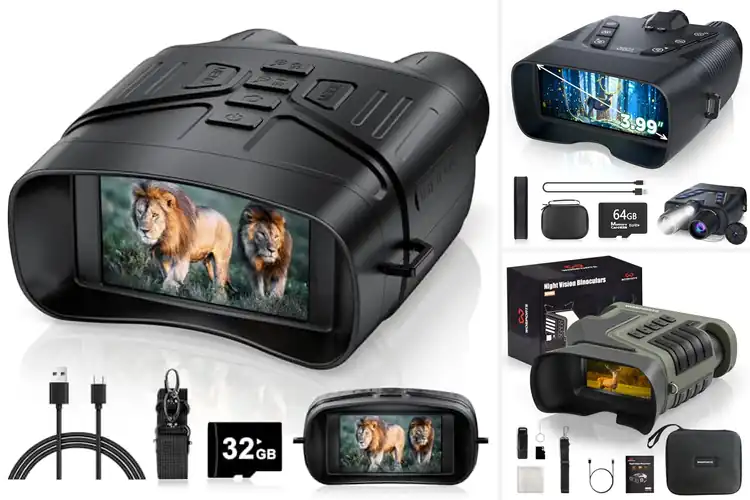 Detailed view of Best Long Range Night Vision Binoculars