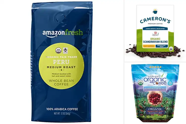 Detailed view of Best Organic Coffee Beans: Rich Flavor, Natural Benefits