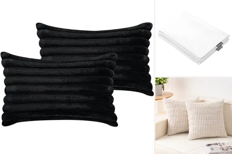 Detailed view of Best Pillow Cover No Insert Included