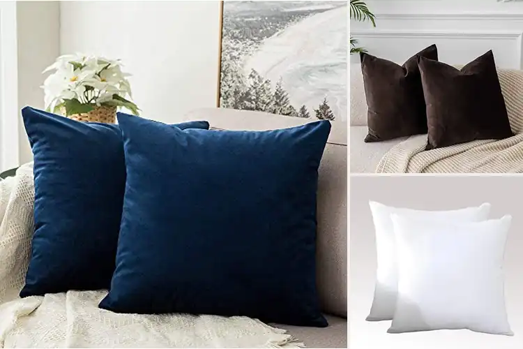 Detailed view of Best Pillow Cover With Invisible Zipper 20×20