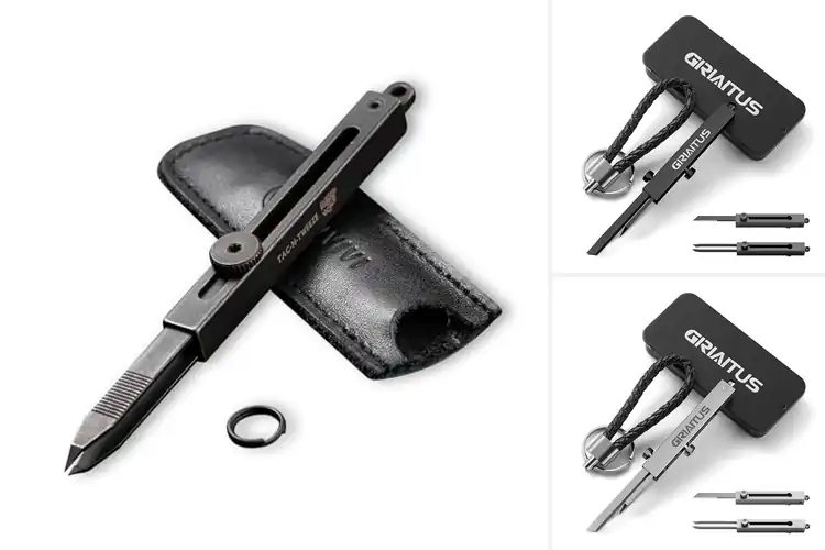 Detailed view of Best Retractable Keychain Tweezers