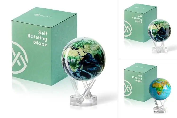 Detailed view of Best Rotating Globes: 10 Top Picks for Learning & Decor