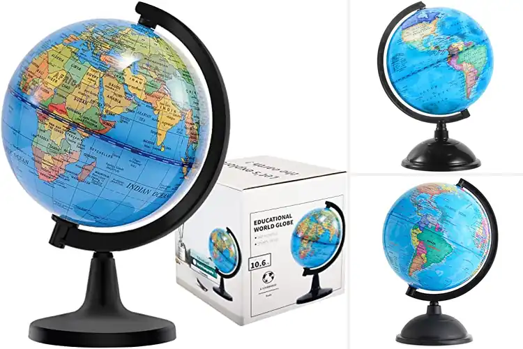 Detailed view of Best Rotating Teaching Globes