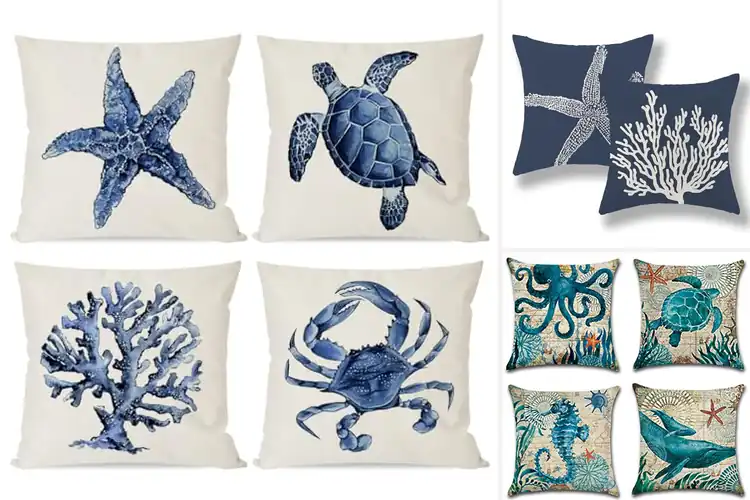 Detailed view of Best Sea Life Pillow Covers