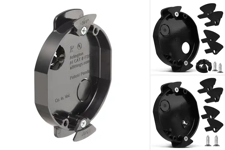 Detailed view of Best Shallow Sconce Boxes