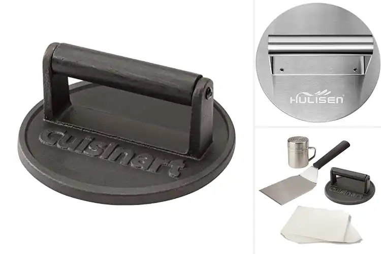 Detailed view of Best Smash Burger Presses