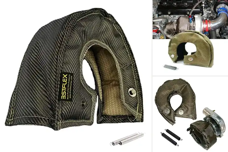 Detailed view of Best T3 Turbo Blanket For GT25 GT28