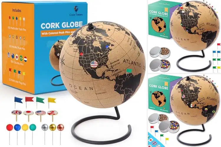 Detailed view of Best Travel Globes: Pin Your Adventures & Inspire Wanderlust