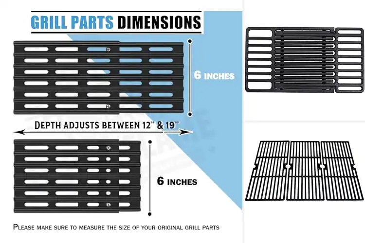 Detailed view of Best Universal Grill Grates