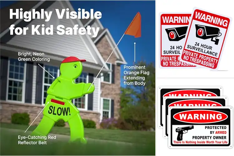 Detailed view of Best Warning Signs : Secure Your Space Now