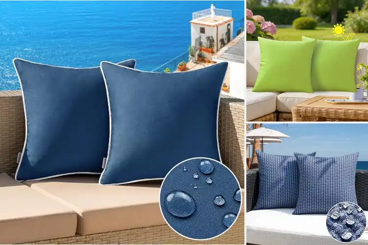 Detailed view of Best Weatherproof Polyester Pillow Covers
